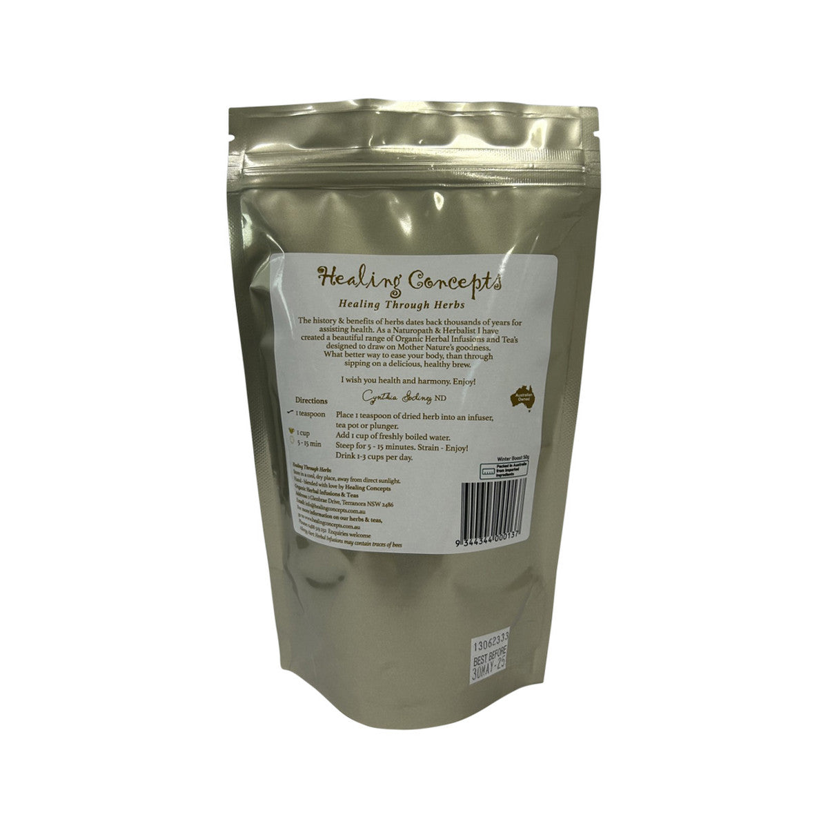 Healing Concepts Organic Blend Winter Boost 50g