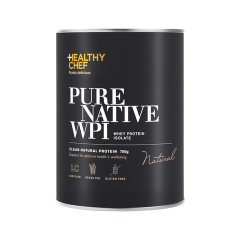 The Healthy Chef Pure Native WPI (Whey Protein Isolate) Natural 750g