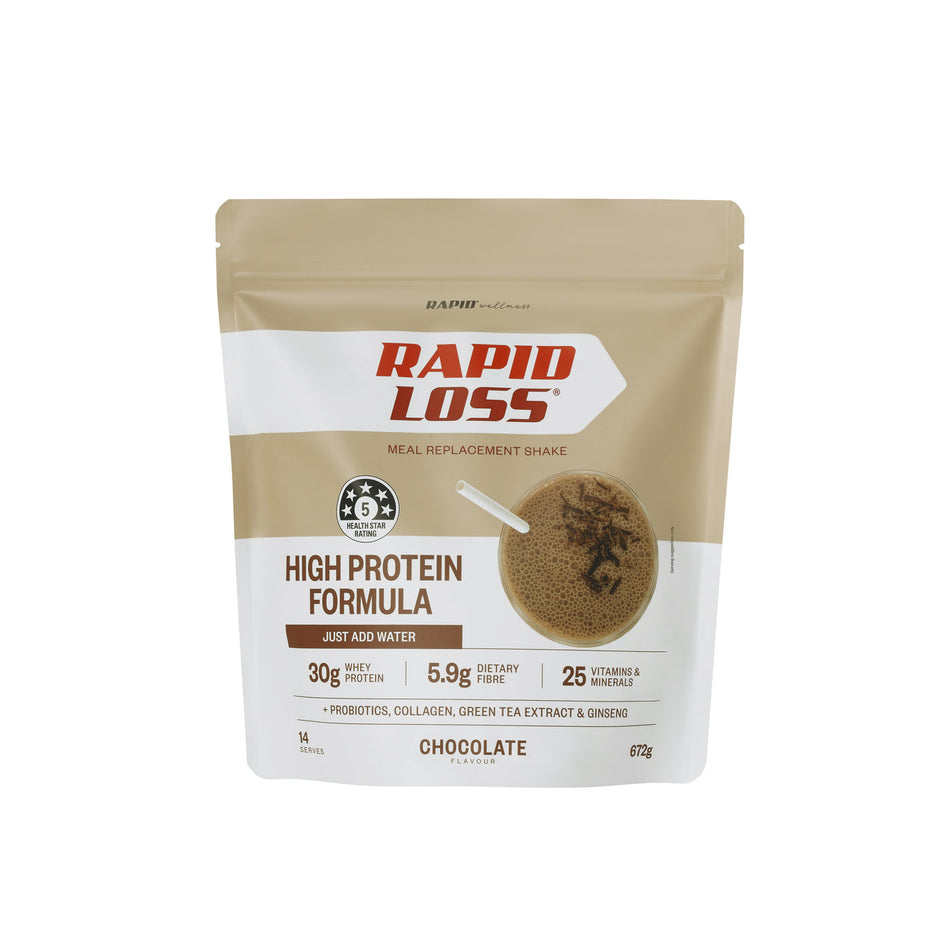 Rapid Loss Meal Replacement High Protein Chocolate 672g