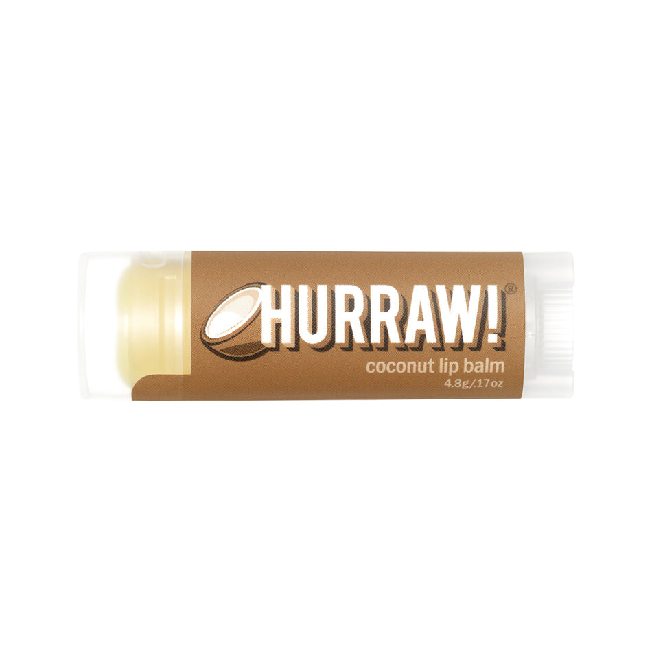Hurraw! Organic Lip Balm Coconut 4.8GM