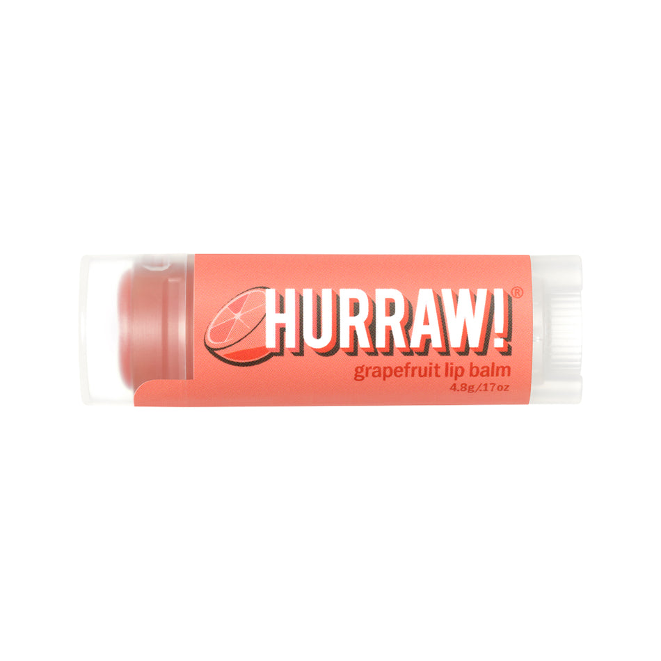 Hurraw! Organic Lip Balm Grapefruit 4.8GM