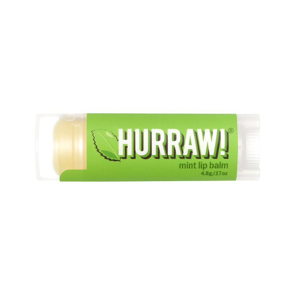 Hurraw! Organic Lip Balm Mint 4.8GM