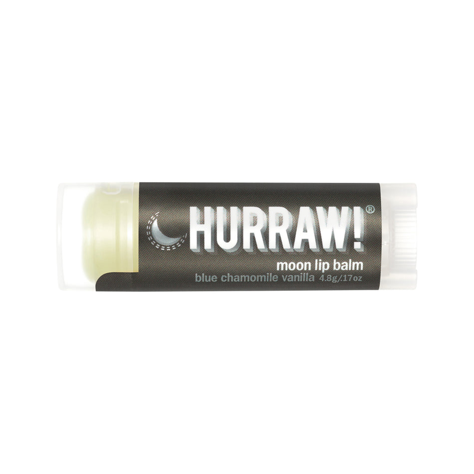 Hurraw! Organic Lip Balm Moon (Blue Chamomile vanilla) 4.8GM