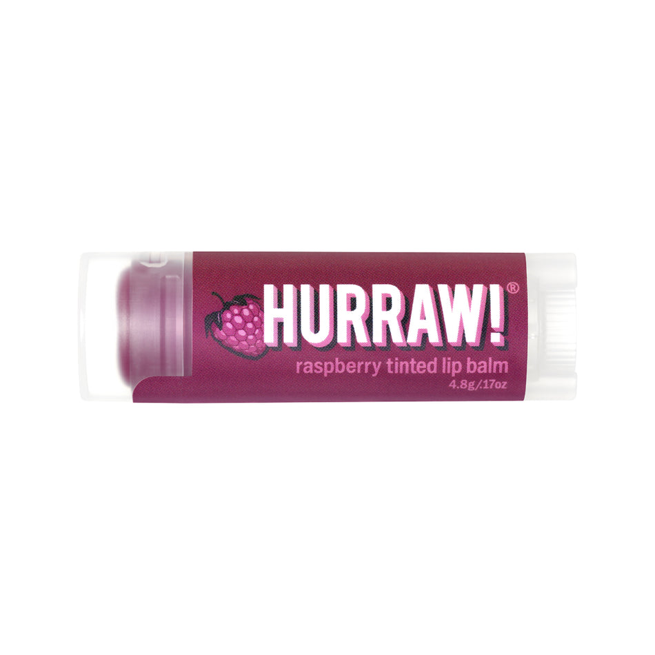 Hurraw! Organic Lip Balm Tinted Raspberry 4.8G