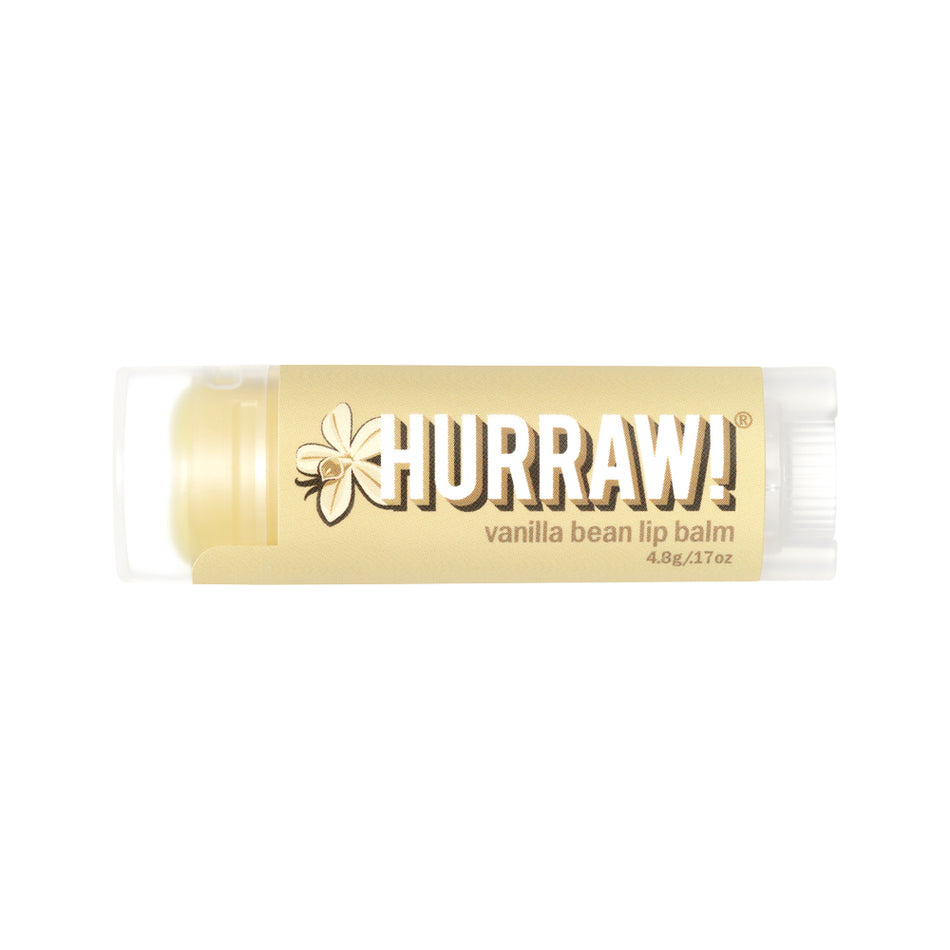 Hurraw! Organic Lip Balm Vanilla Bean 4.8GM