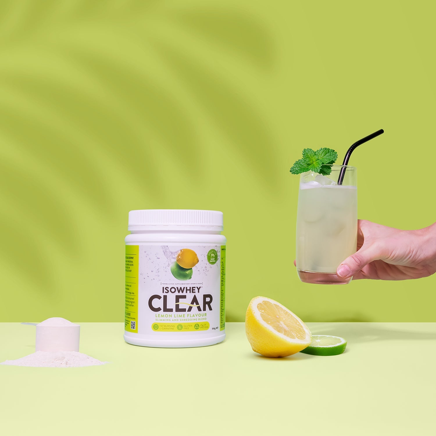 Isowhey Clear Lemon Lime 550g