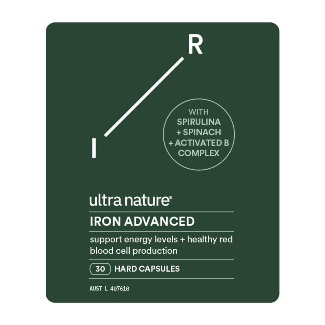 Ultra Nature Iron Advanced 30 Capsules