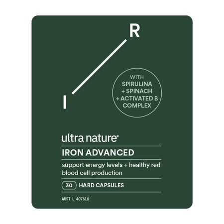 Ultra Nature Iron Advanced 30 Capsules