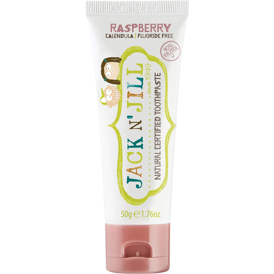 JACK N' JILL Toothpaste (Children) Raspberry - Fluoride Free 50g