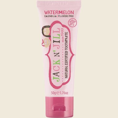 Jack N' Jill Toothpaste Children Two Flavour Pk Apple & Watermelon 6x50g