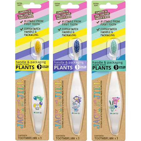 Jack N' Jill Kids Toothbrush Assorted x8