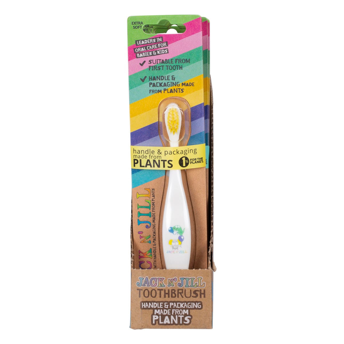 Jack N' Jill Kids Toothbrush Assorted x8