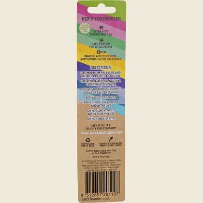 Jack N' Jill Kids Toothbrush Assorted