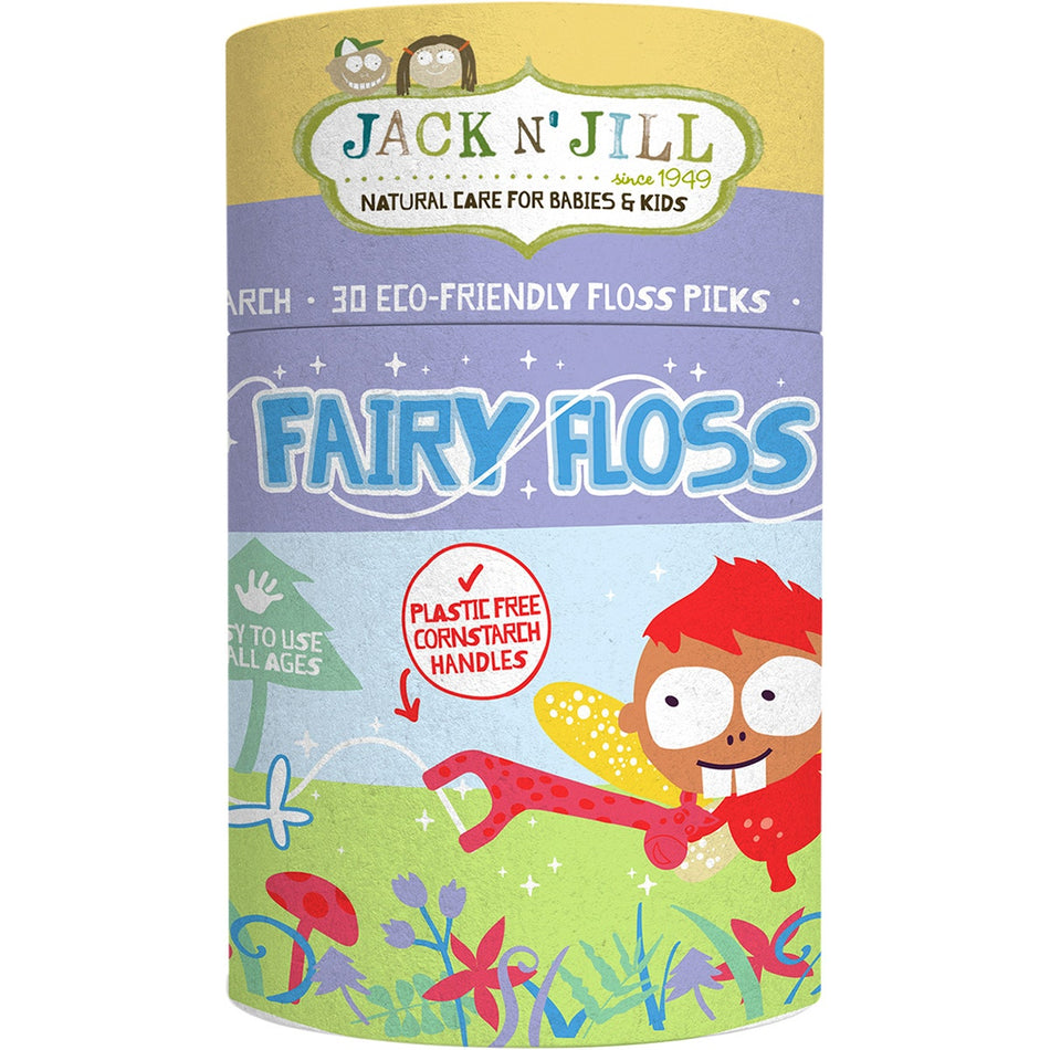 JACK N' JILL Fairy Floss Picks Strawberry 30