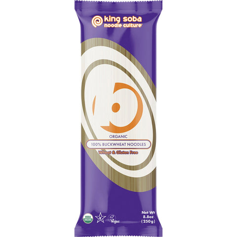 KING SOBA Organic 100% Buckwheat Noodles 250g