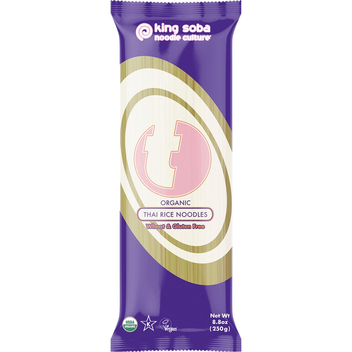 KING SOBA Organic Thai Rice Noodles 250g