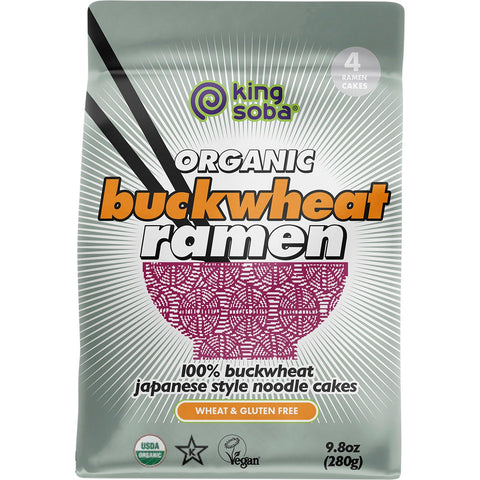 KING SOBA Organic Buckwheat Ramen Noodles 280g