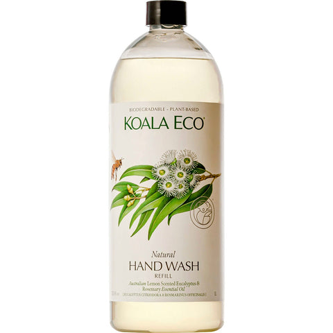 KOALA ECO Hand Wash Lemon Scented, Eucalyptus & Rosemary 1L