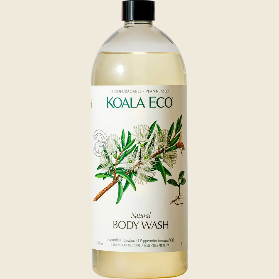 Koala Eco Body Wash Rosalina & Peppermint Cap 1L