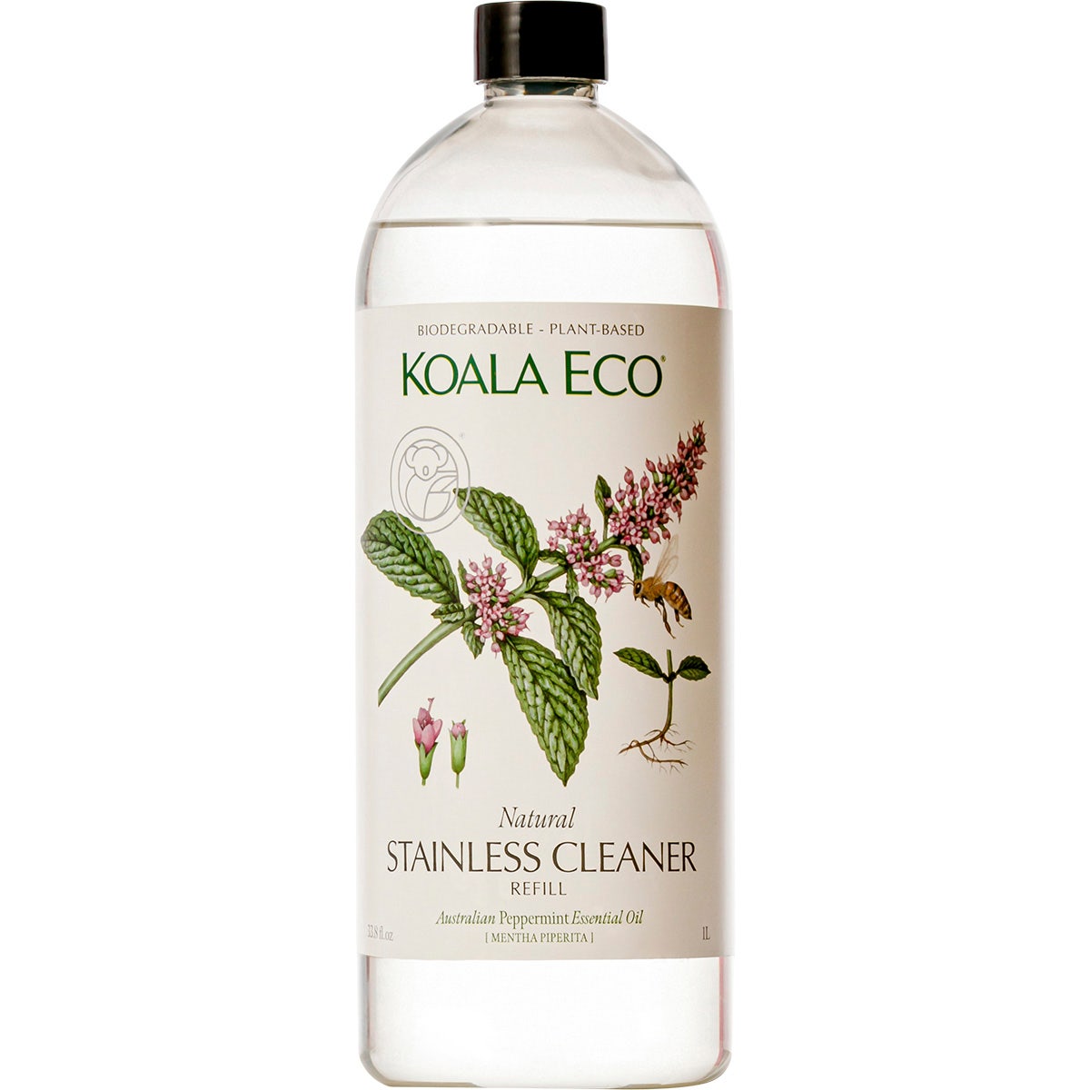 Koala Eco Stainless Steel Cleaner Peppermint 1l