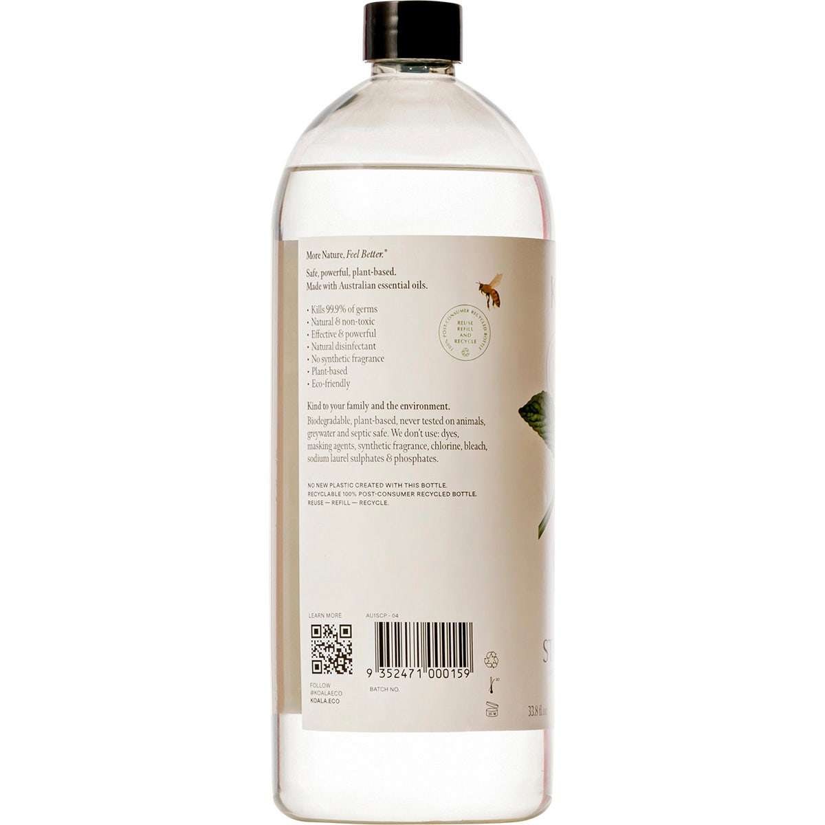 Koala Eco Stainless Steel Cleaner Peppermint 1l