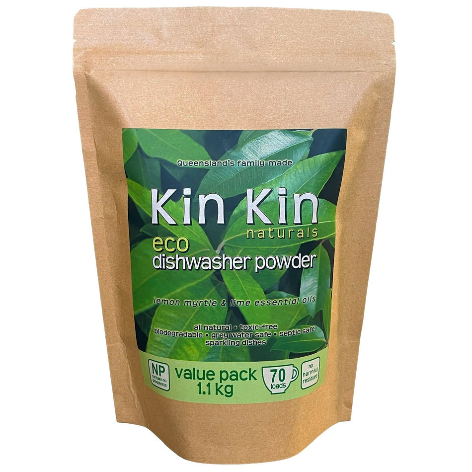 Kin Kin Naturals Eco Dishwash Powder Lime&L.Myrtle 1.1kg