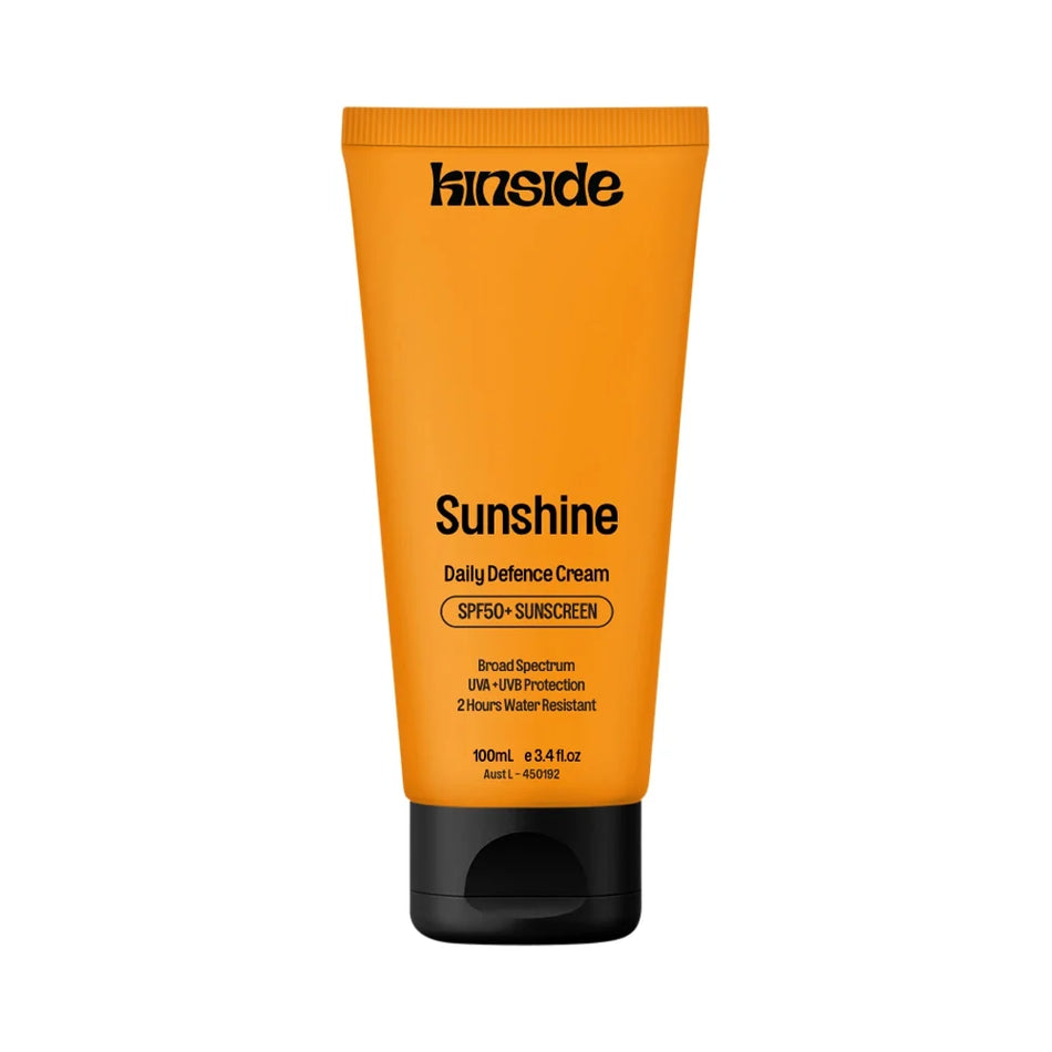 Kinside Sunshine Daily Defence Cream Spf50+ Sunscreen 100ml