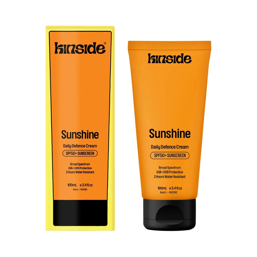 Kinside Sunshine Daily Defence Cream Spf50+ Sunscreen 100ml