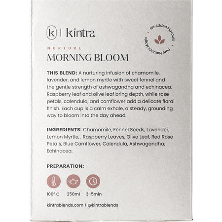 Kintra Foods Herbal Tea Bags Morning Bloom 25pk