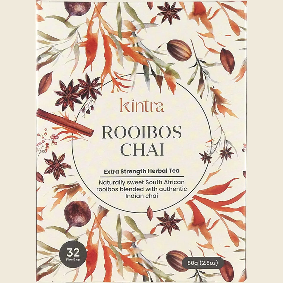 KINTRA FOODS Rooibos Chai Tea Bags 32