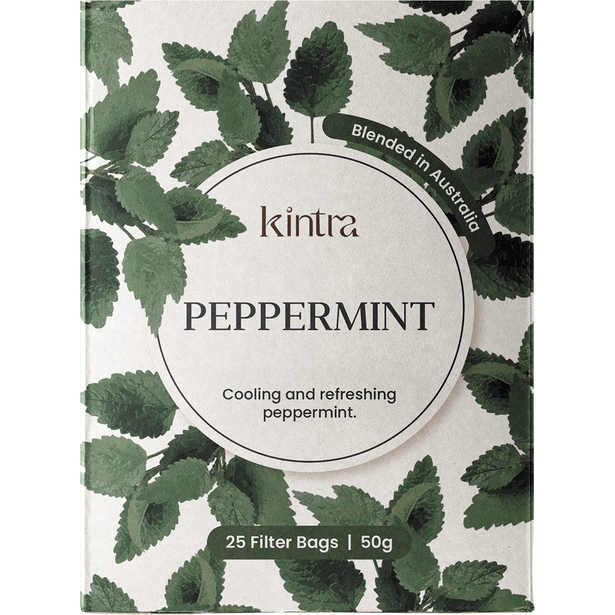 Kintra Foods Herbal Tea Bags Peppermint 25pk