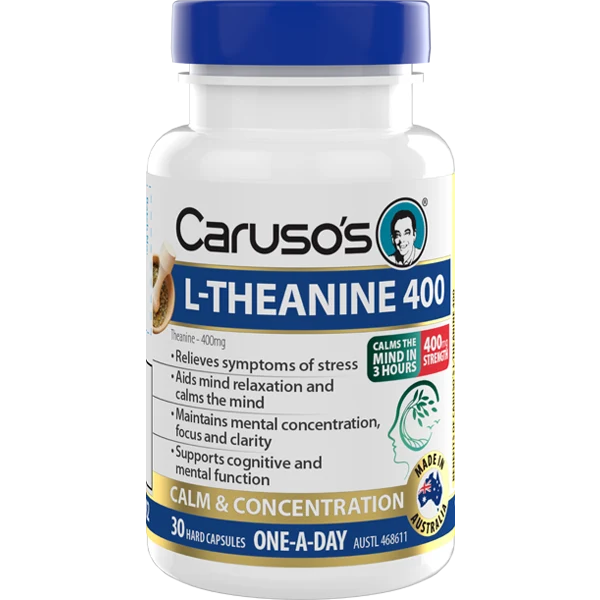 Caruso's L-Theanine 400 30 Capsules