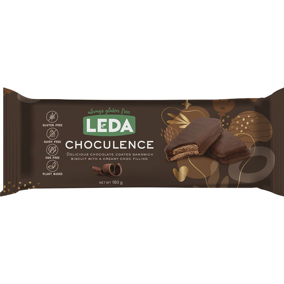 Leda Choculence Biscuit 180g (Pack of 12)