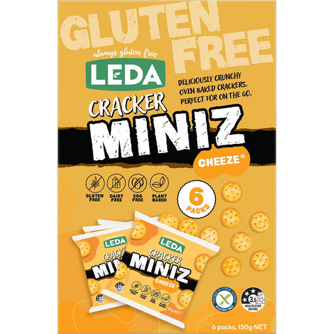 LEDA Cracker Miniz Cheeze Multipack 6x150g