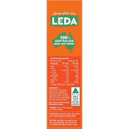 LEDA Cracker Miniz Chick'n Multipack 6x150g