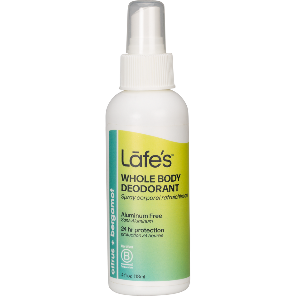 Lafe's Whole Body Deodorant Citrus + Bergamot 118ml