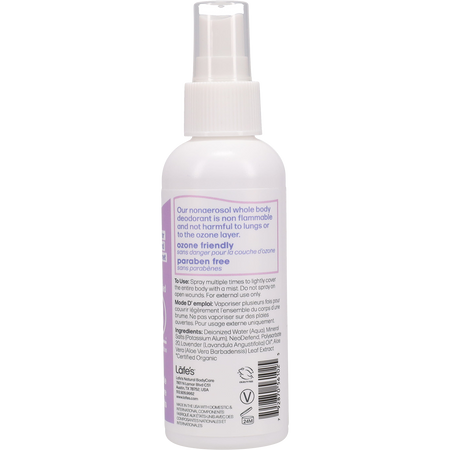 Lafe's Whole Body Deodorant Pure Lavender 118ml
