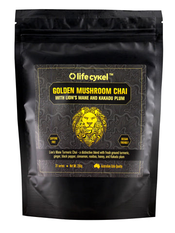 Life Cykel Golden Mushroom Chai 100g
