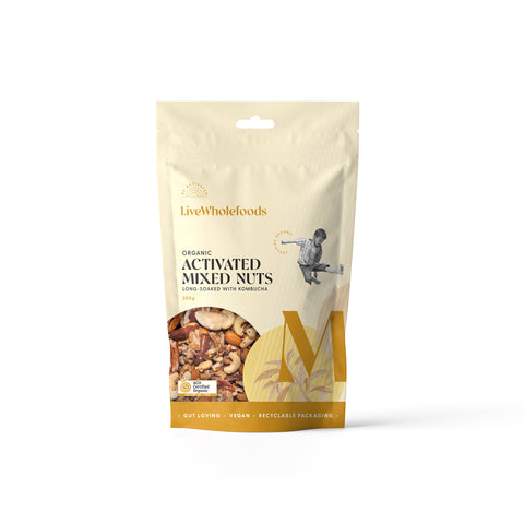 Live Wholefoods Organic Activated Mixed Nuts 300g