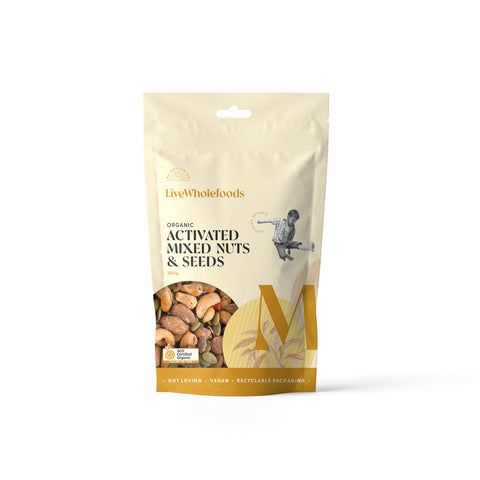 Live Wholefoods Org Activated Mixed Nuts&Seeds 300g