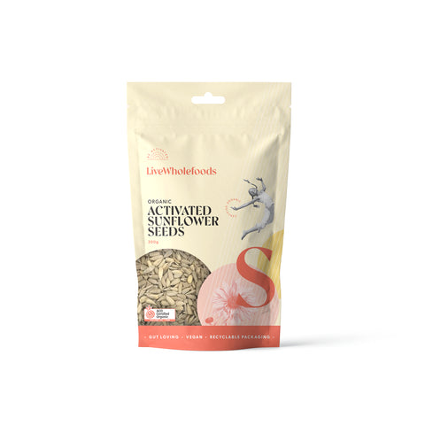 Live Wholefoods Org Activated Sunflower Seeds 200g