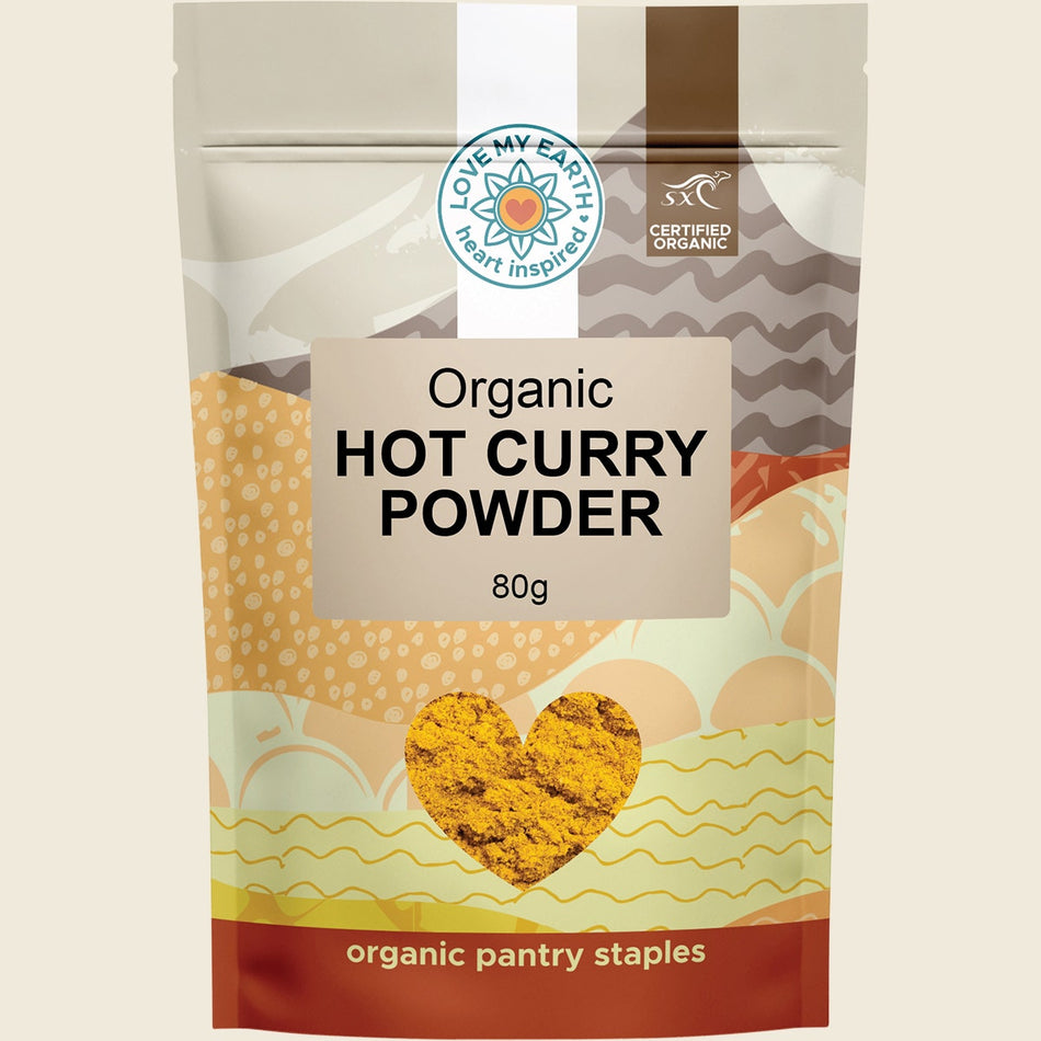 Love My Earth Organic Hot Curry Powder 80g