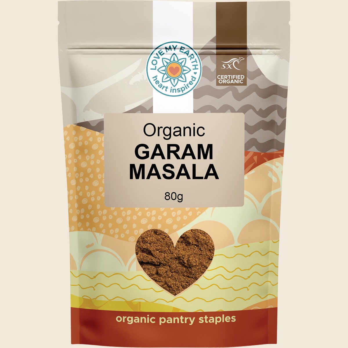 Love My Earth Organic Garam Masala 80g