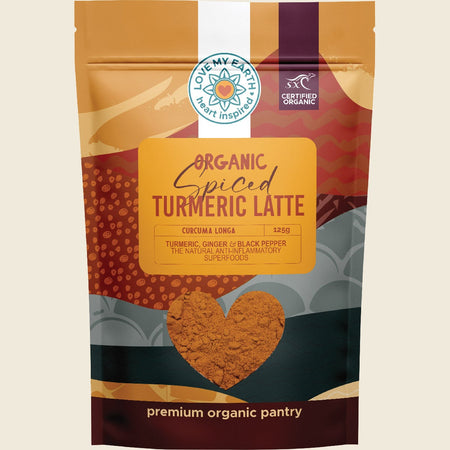 Love My Earth Organic Spiced Turmeric Latte 125g