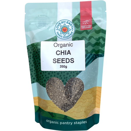 Love My Earth Organic Chia Seeds 350g