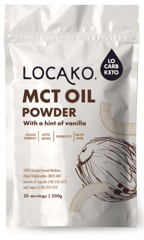 Locako MCT Oil Powder Vanilla 200g
