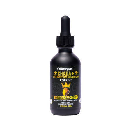 Life Cykel Chaga + Wild Harvested Kakadu Plum Nature's Black Gold 60ml