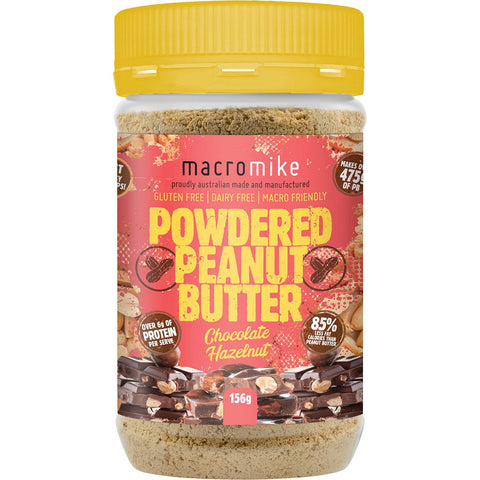 MACRO MIKE Powdered Peanut Butter Chocolate Hazelnut 156g