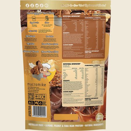 Macro Mike The Macro Shake Meal Replacement Sample Pack 7x56g