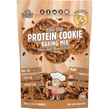 Macro Mike Protein Cookie Baking Mix Choc Chip 250g
